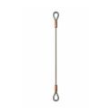 Photo : Élingue inox cable cossée manchonnée 0,075 T (Ø 3 mm) - 1 m