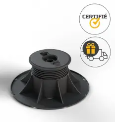 Plot réglable pour lambourde - 60/90 mm