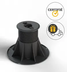 Plot réglable pour lambourde - 90/150 mm