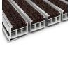 Tapis d'accueil intérieur PMR antidérapant Marron Écorce