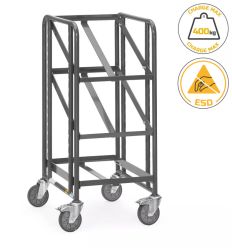Chariot esd porte bacs charges 250-400kg