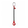 Élingue 1 brin crochet verrouillage automatique + crochet raccourcisseur