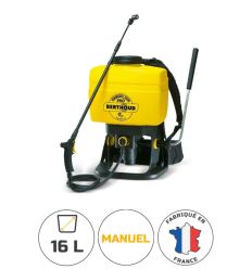 Pulvérisateur à dos 16 L Vermorel 2000 avec armature dorsal et ceinture de portage