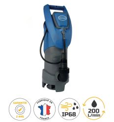 Pompe de relevage pour eaux chargées plastique Renson
