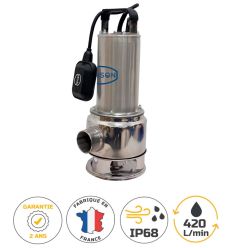 Pompe de relevage eau chargée - 230 V 1,6 KW