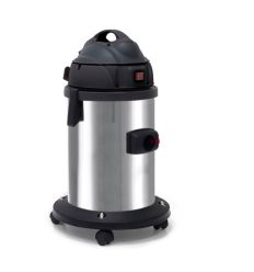 Aspirateur industriel eau et poussière inox 1200 W - 25 L