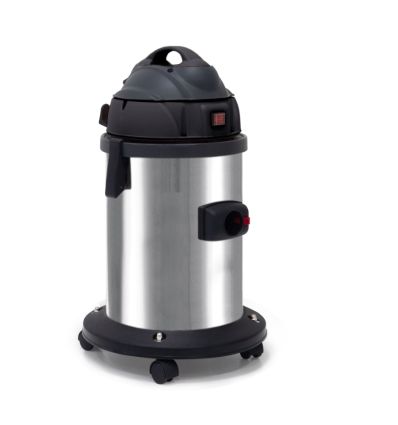 Aspirateur industriel eau et poussière inox 1200 W - 25 L