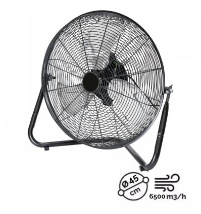 Ventilateur industriel au sol