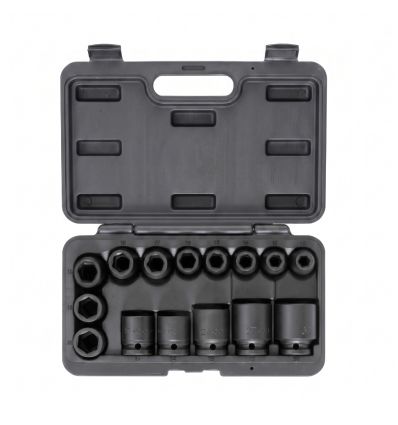 Coffret douille 1/2 6 pans - 10 à 30 mm
