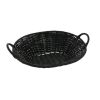 Corbeille couleur noir diamètre 40 cm