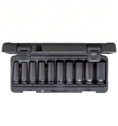 Coffret Douille longue 1/2 6 Pans - 10 à 27 mm