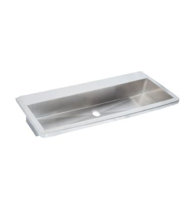 Lave mains wc collectif sans protection murale
