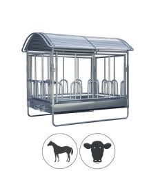 Râtelier sécurité pour chevaux 14 places