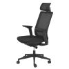 Chaise de bureau ergonomique dossier filet