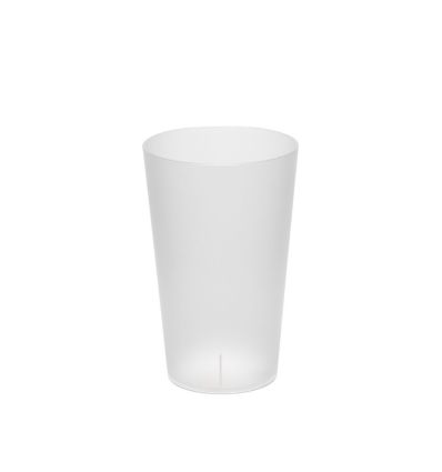 Verre 33 cl réutilisable plastique