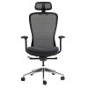 Chaise de bureau synchrone avec têtière
