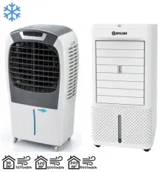 Rafraichisseur d'air par évaporation mobile