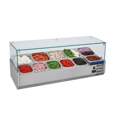 Vitrine à ingrédients réfrigérée​