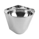 Photo : Lave main inox rond Angle - Brillant