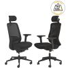 Chaises de bureau synchrone noir