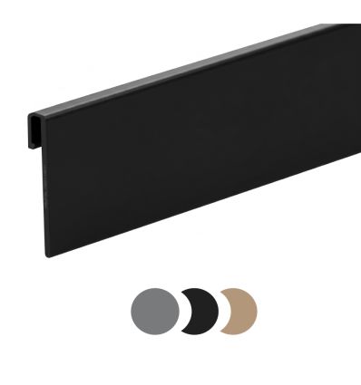 Profilé de finition pour terrasse en alu