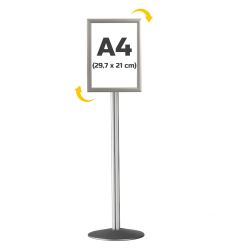 Porte affiche étanche A4