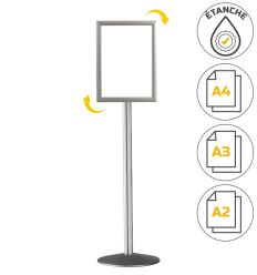 Porte affiche étanche professionnel