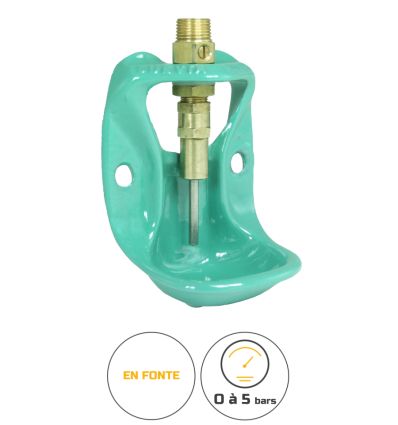 Abreuvoir porcelet soupape laiton ou inox