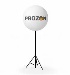 Ballon publicitaire sur pied