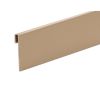 Profilé de finition alu beige