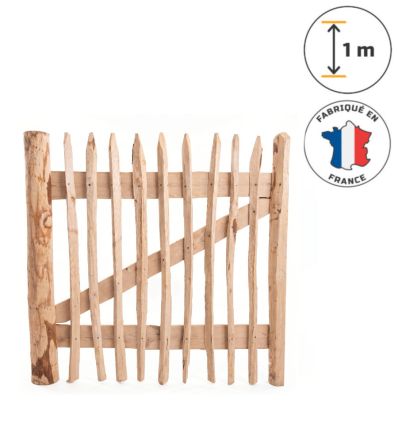 Portillon ganivelle 1m