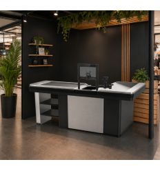 Meuble caisse pour magasin