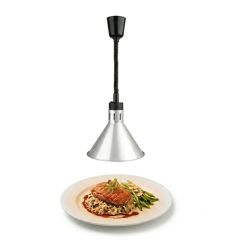 lampe suspendue conique argent démo