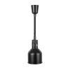 lampe suspendue cylindrique noir