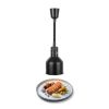 lampe suspendue cylindrique noir plat démo
