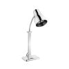 lampe sur pied-argent
