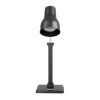 lampe sur pied noir face