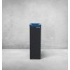 Corbeille de tri sélectif en acier Bleu