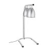 lampe chauffante double argent face