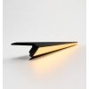 Nez de marche lumineux noir LED ambre
