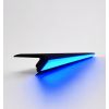 Nez de marche lumineux noir LED bleu