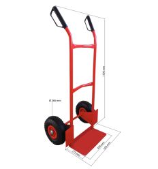 Diable 200 kg économique roues gonflables