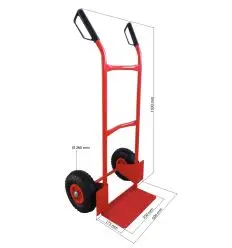 Diable 200 kg économique roues gonflables