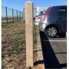 Mise en situation Potelet en bois flexible rond ou carré