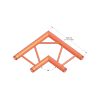 Angle de structure alu 2 directions - Dimensions
