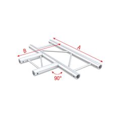 Angle 90° pour poutre duo