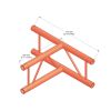 Dimensions croix de structure alu