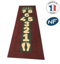 Jeu marelle extérieur en caoutchouc