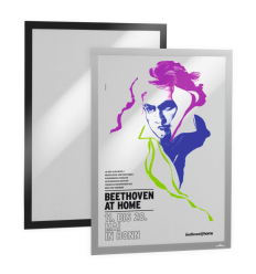 Cadre d'affichage adhésif Duraframe A2
