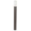 Potelet à mémoire de forme Gorge PMR Gris terre d'ombre RAL 7022